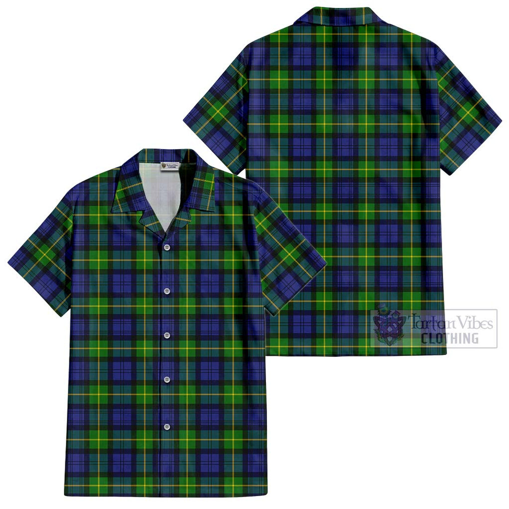 Meldrum Tartan Cotton Hawaiian Shirt - Tartan Vibes Clothing