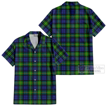 Meldrum Tartan Cotton Hawaiian Shirt - Tartan Vibes Clothing