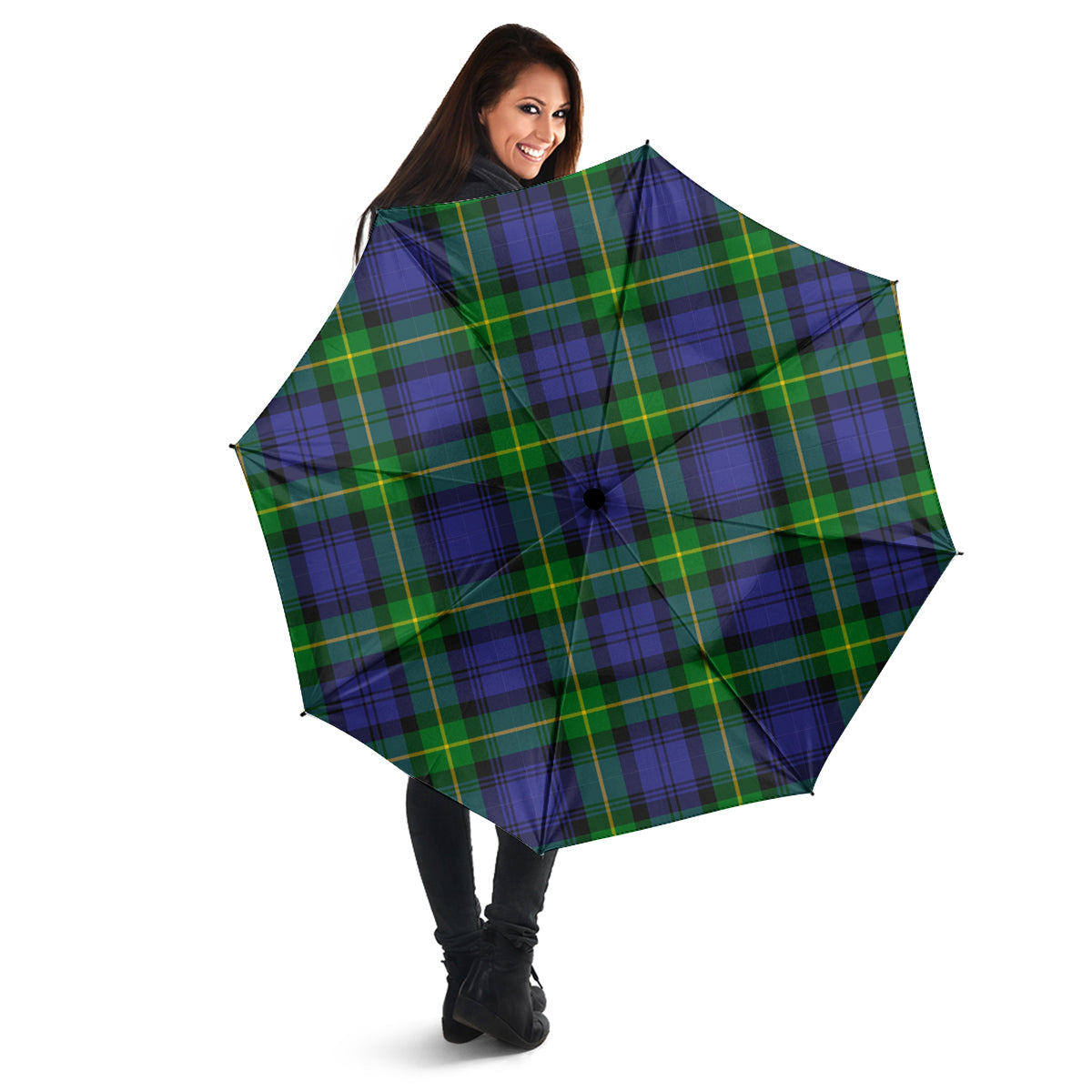 Meldrum Tartan Umbrella - Tartan Vibes Clothing