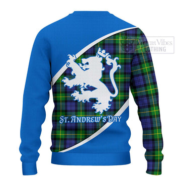Meldrum Family Crest Tartan Ugly Sweater Celebrate Saint Andrew's Day in Style - Tartan Vibes Clothing