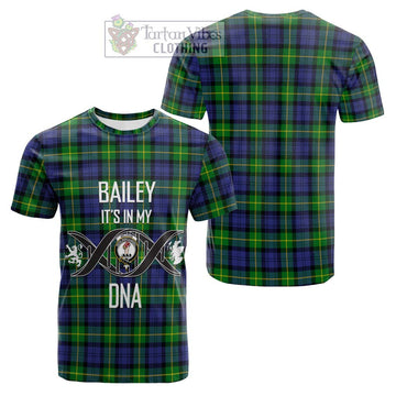 Tartan Vibes Clothing Meldrum Tartan Cotton T-shirt with Family Crest DNA In Me Style