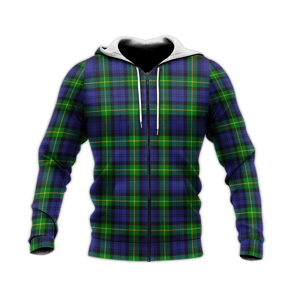 Meldrum Tartan Knitted Hoodie - Tartan Vibes Clothing