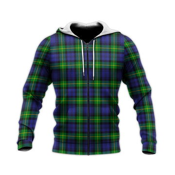 Meldrum Tartan Knitted Hoodie - Tartan Vibes Clothing