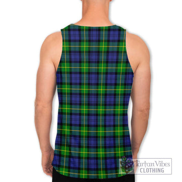 Meldrum Tartan Men's Tank Top with Family Crest DNA In Me Style - Tartan Vibes Clothing