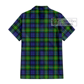 Meldrum Tartan Hawaiian Shirt with Family Crest DNA In Me Style - Tartan Vibes Clothing