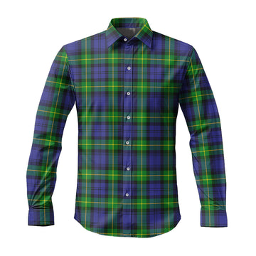 Meldrum Tartan Long Sleeve Button Up Shirt Men's Shirt - Tartan Vibes Clothing