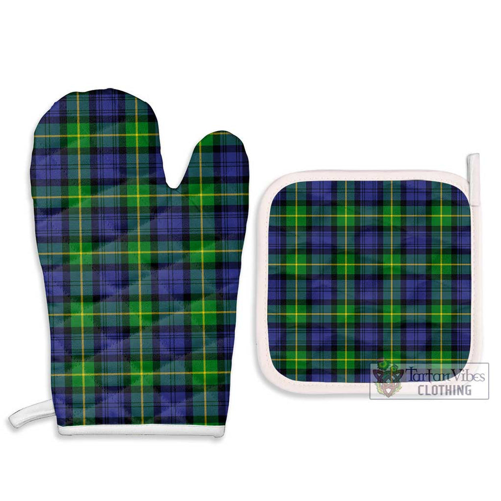 Meldrum Tartan Combo Oven Mitt & Pot-Holder - Tartan Vibes Clothing