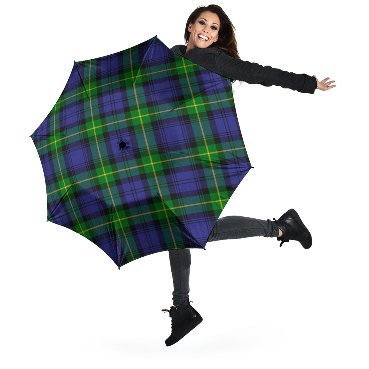 Meldrum Tartan Umbrella - Tartan Vibes Clothing