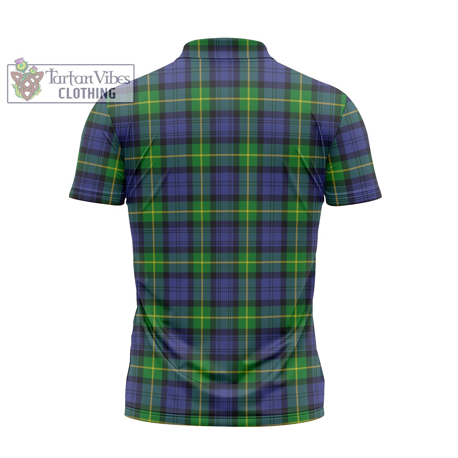 Meldrum Tartan Zipper Polo Shirt - Tartan Vibes Clothing