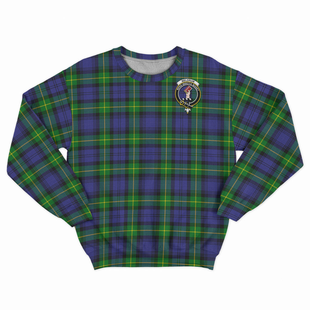 Meldrum Tartan T-Shirt Half of Me - Cross Style main image 1