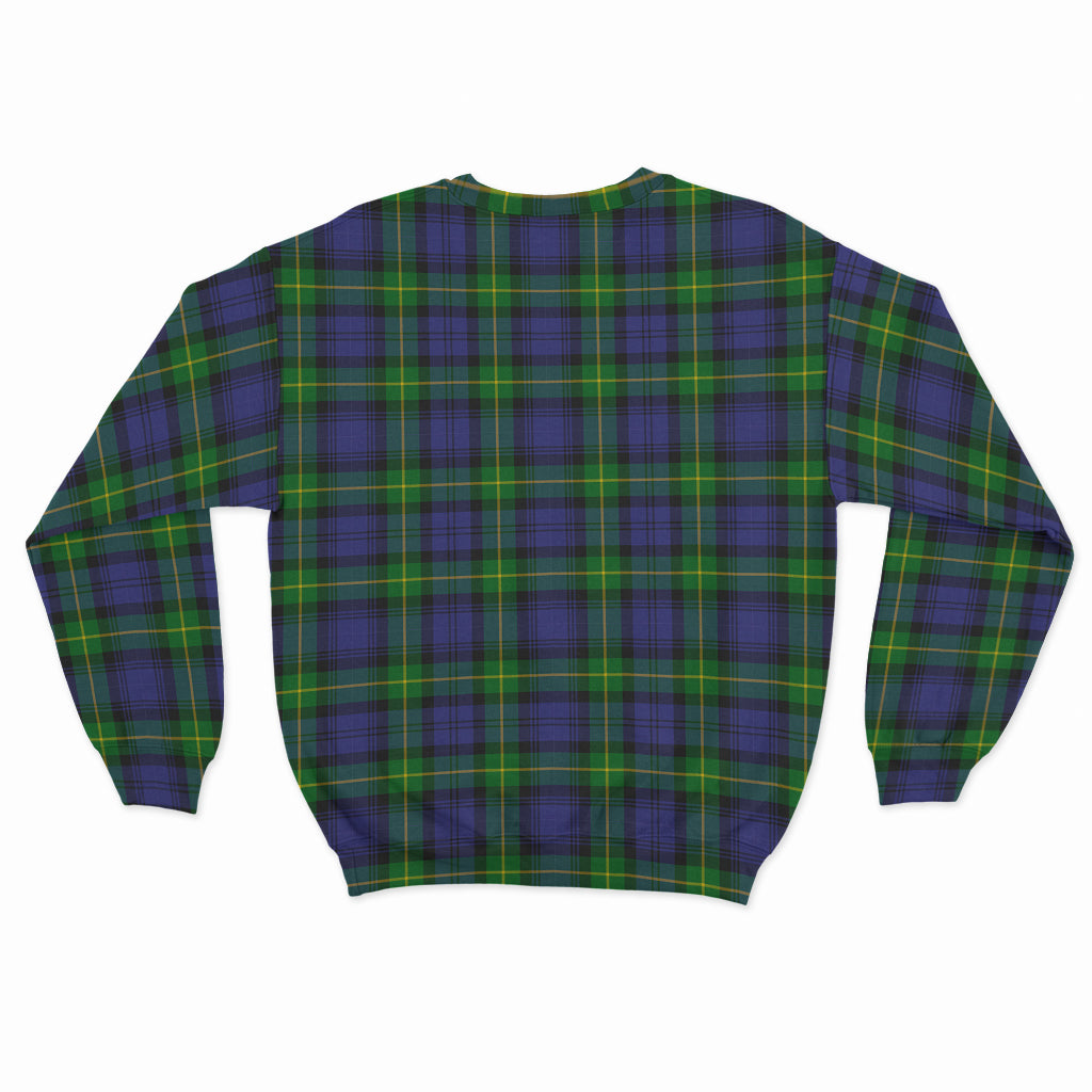 Meldrum Tartan Sweatshirt with Family Crest - Tartan Vibes Clothing