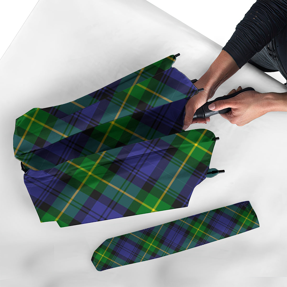 Meldrum Tartan Umbrella - Tartan Vibes Clothing