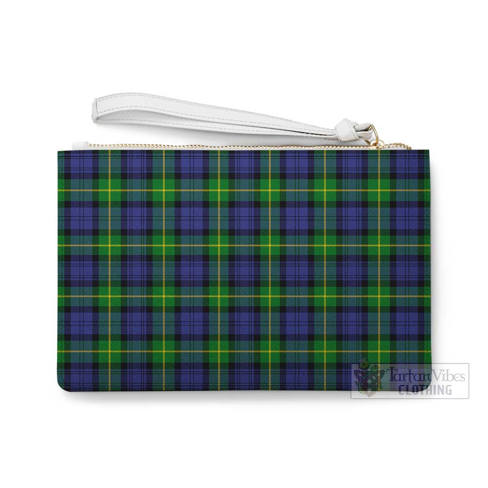 Tartan Vibes Clothing Meldrum Family Crest Tartan Clutch Bag