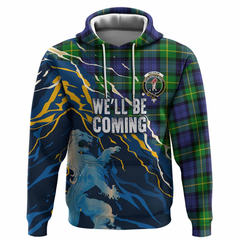 Meldrum Scotland Tartan Hoodie WC2026 Football - We'll Be Coming