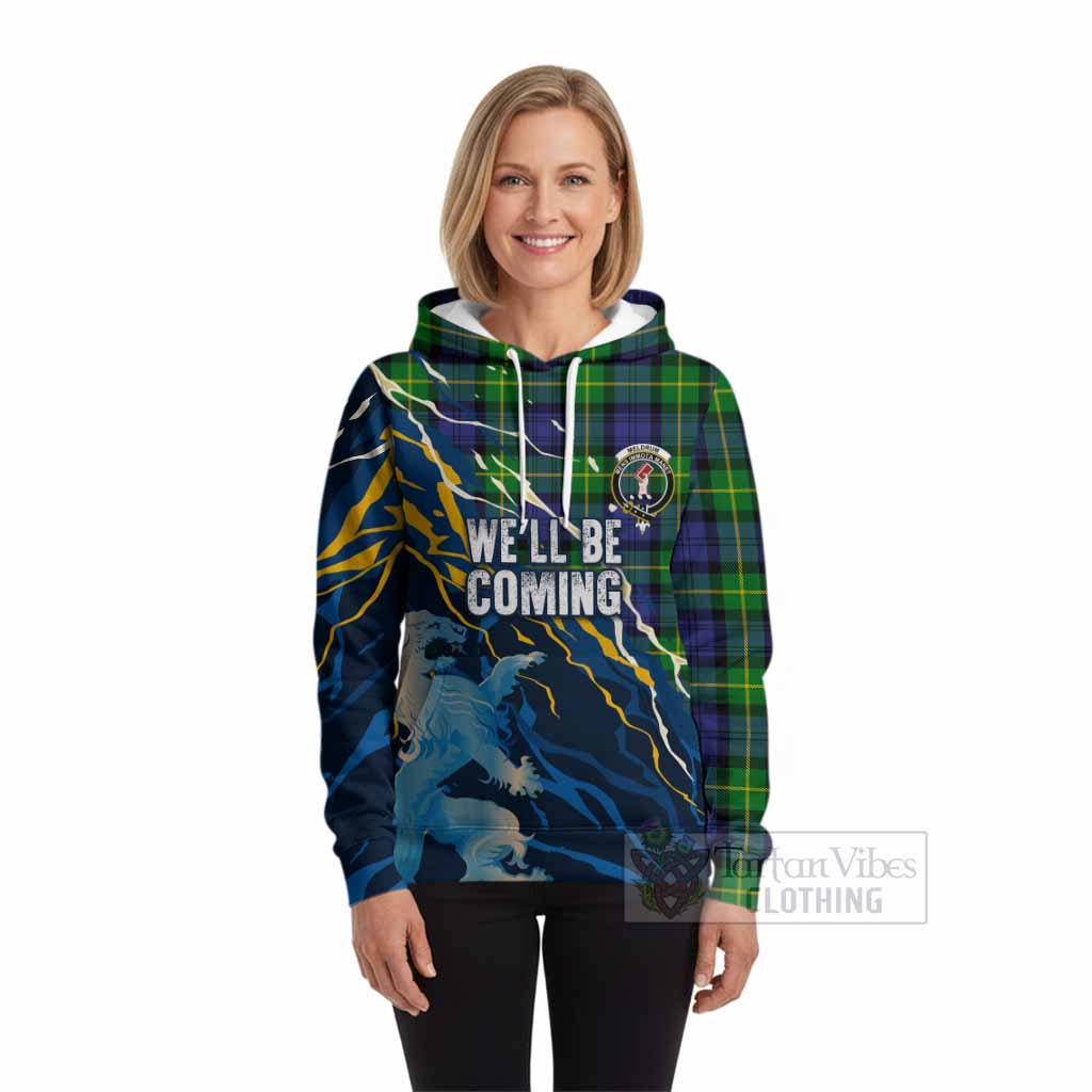 Meldrum Scotland Tartan Hoodie WC2026 Football - We'll Be Coming
