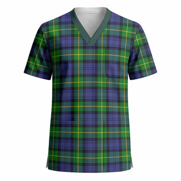 Meldrum Tartan Scrub Top - Tartan Vibes Clothing