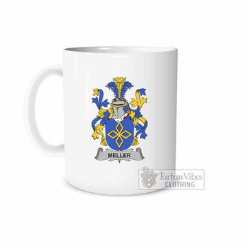 Meller Irish Clan Coat of Arms Ceramic Mug