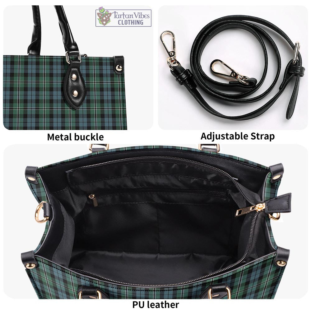 Melville Tartan Luxury Leather Handbags - Tartan Vibes Clothing