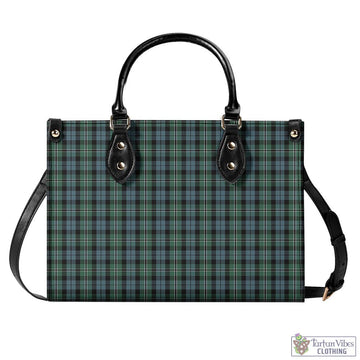 Melville Tartan Luxury Leather Handbags L - Tartan Vibes Clothing