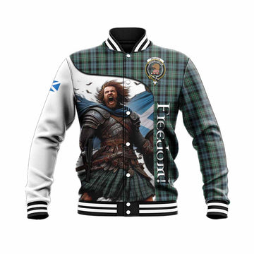 Melville Crest Tartan Baseball Jacket Inspired by the Freedom of Scottish Warrior Unisex - Tartan Vibes Clothing