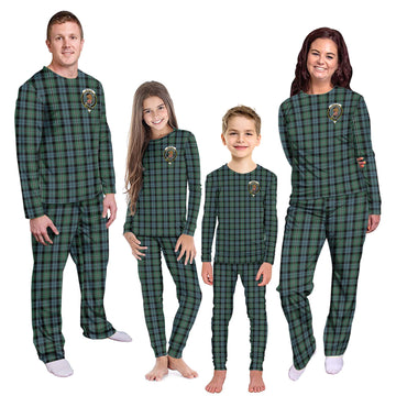 Melville Tartan Pajamas Family Set with Family Crest Kid - Tartan Vibes Clothing