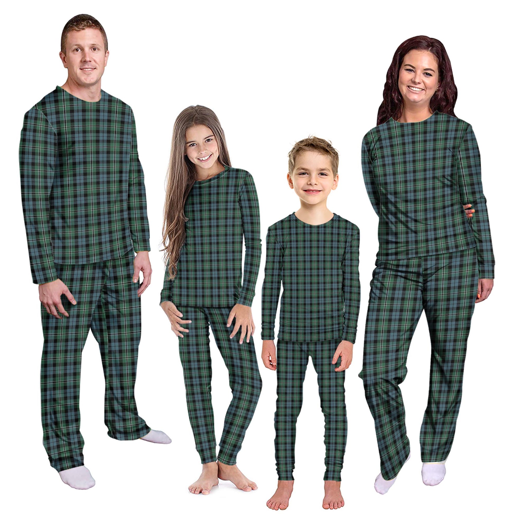 Melville Tartan Pajamas Family Set Kid - Tartan Vibes Clothing