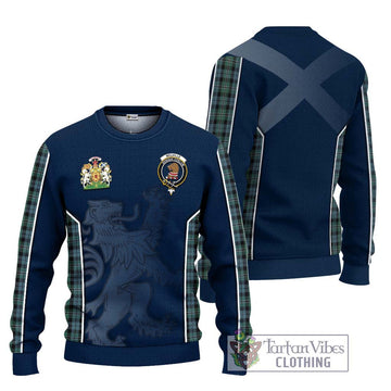 Melville Tartan Ugly Sweater with Family Crest and Lion Rampant Vibes Sport Style Unisex - Tartan Vibes Clothing