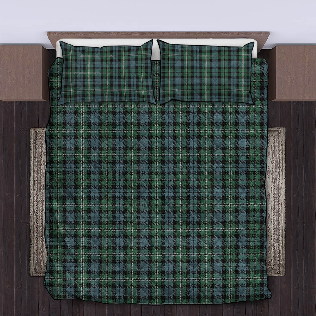 Melville Tartan Quilt Bed Set King - Tartan Vibes Clothing