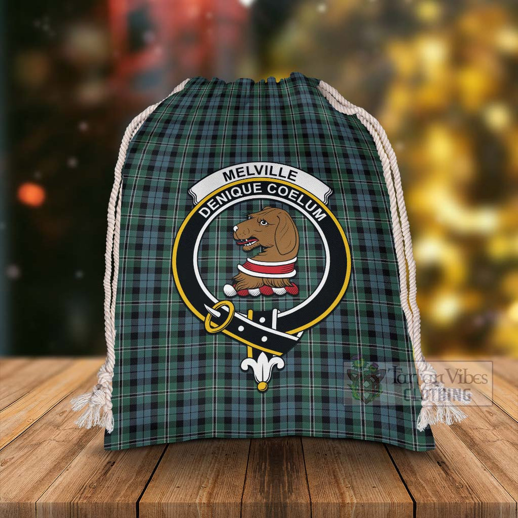 Melville Tartan Christmas Santa's Bag with Family Crest - Tartan Vibes Clothing