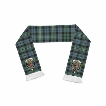 Tartan Vibes Clothing Melville Tartan Ruffneck Scarf with Family Crest