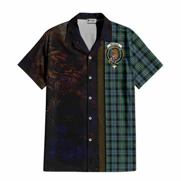 Melville Tartan Family Crest Hawaiian Shirt Alba Gu Brath Be Brave Lion Ancient Style Kid - Tartan Vibes Clothing