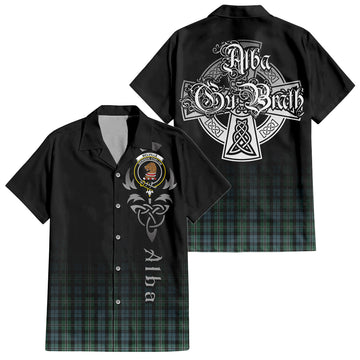 Melville Tartan Hawaiian Shirt Shirt Featuring Alba Gu Brath Family Crest Celtic Inspired Kid - Tartan Vibes Clothing