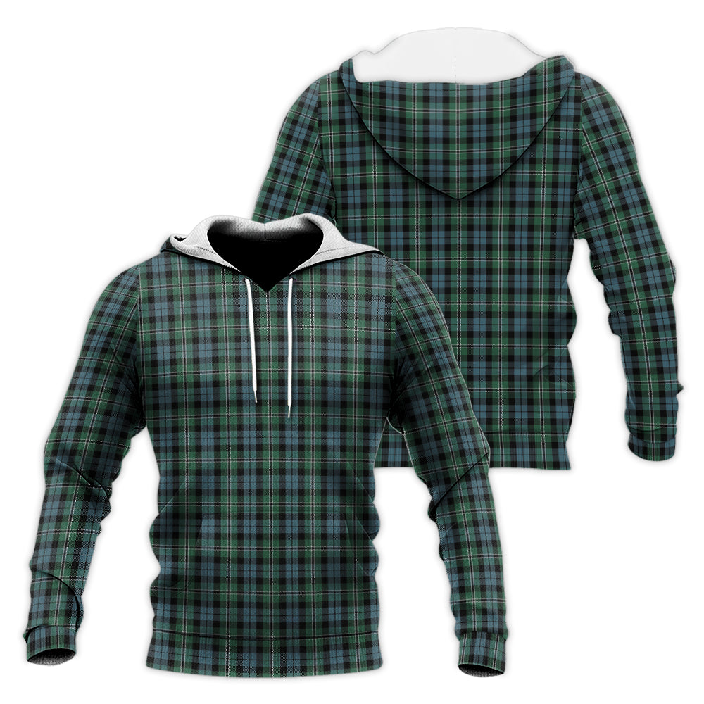 Melville Tartan Knitted Hoodie Unisex - Tartan Vibes Clothing