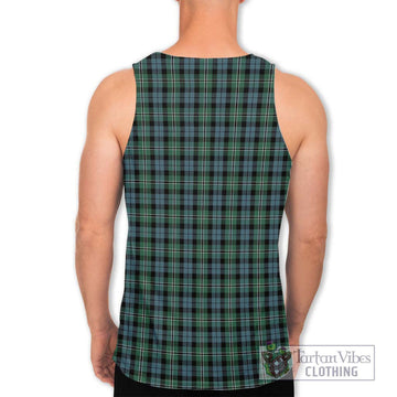 Melville Tartan Men's Tank Top with Family Crest DNA In Me Style - Tartan Vibes Clothing