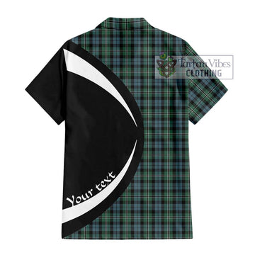Melville Tartan Hawaiian Shirt with Family Crest Circle Style - Tartan Vibes Clothing