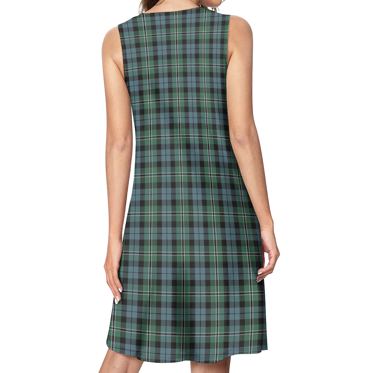 Melville Tartan Womens Casual Dresses - Tartanvibesclothing