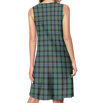 Melville Tartan Womens Casual Dresses - Tartanvibesclothing