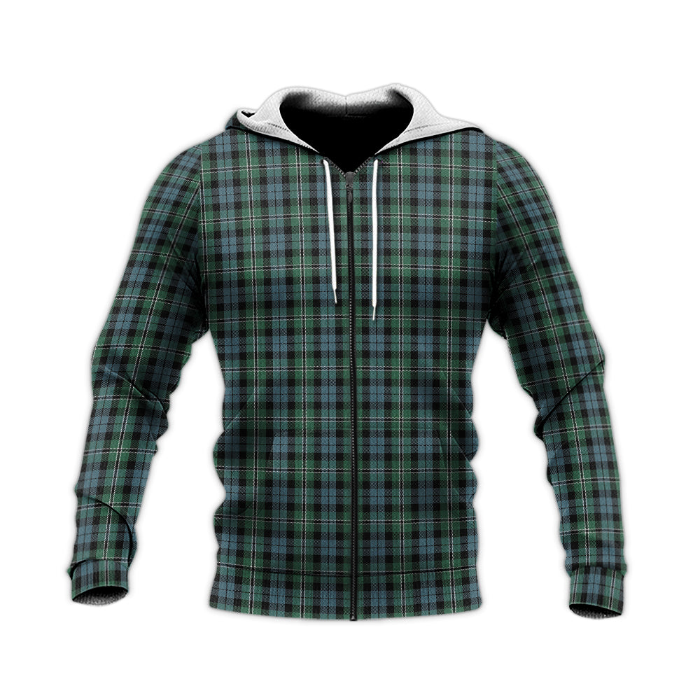 Melville Tartan Knitted Hoodie - Tartan Vibes Clothing