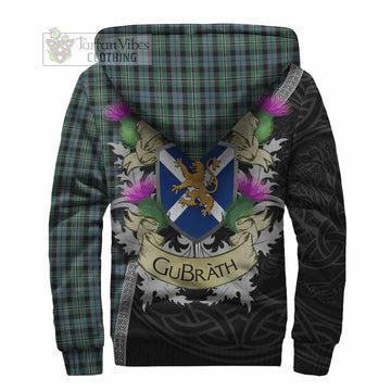 Melville Tartan Family Crest Sherpa Hoodie Lion Rampant Royal Thistle Shield Celtic Inspired - Tartan Vibes Clothing