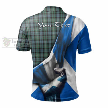 Melville Tartan Polo Shirt with Family Crest Scotland Patriotic Style - Tartan Vibes Clothing