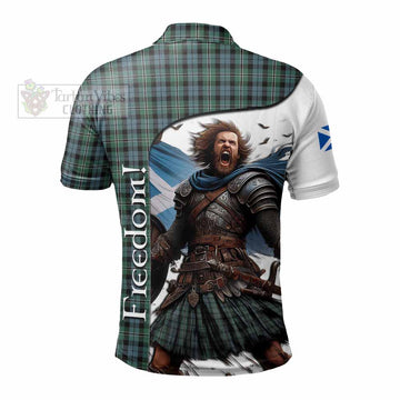 Melville Crest Tartan Polo Shirt Inspired by the Freedom of Scottish Warrior - Tartan Vibes Clothing