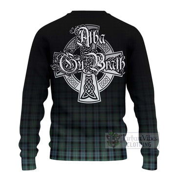 Melville Tartan Ugly Sweater Featuring Alba Gu Brath Family Crest Celtic Inspired - Tartan Vibes Clothing