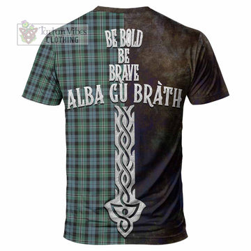 Melville Tartan Family Crest T-Shirt Alba Gu Brath Be Brave Lion Ancient Style - Tartan Vibes Clothing