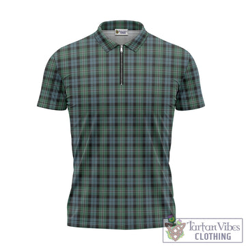 Melville Tartan Zipper Polo Shirt - Tartan Vibes Clothing