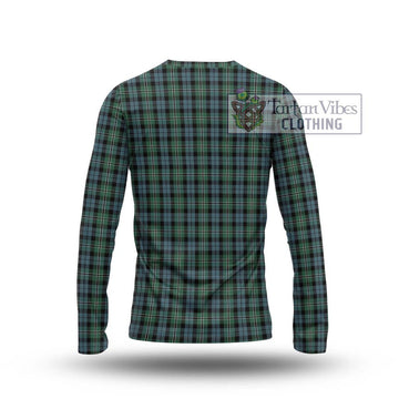 Melville Tartan Long Sleeve T-Shirt with Family Crest DNA In Me Style - Tartan Vibes Clothing