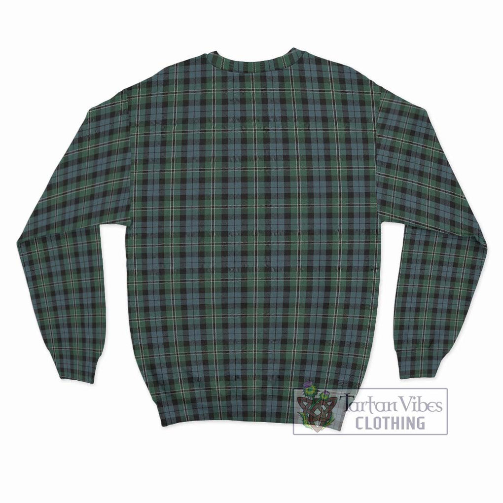 Melville Tartan Sweatshirt with Family Crest DNA In Me Style - Tartan Vibes Clothing