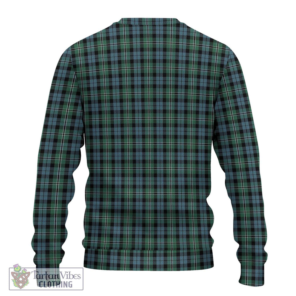 Melville Tartan Ugly Sweater with Family Crest DNA In Me Style - Tartan Vibes Clothing