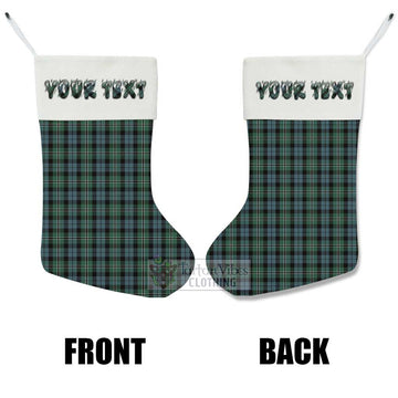 Melville Tartan Christmas Stocking with Personalized Text - Tartan Vibes Clothing