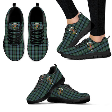 Melville Tartan Sneakers with Family Crest