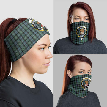 Melville Tartan Neck Gaiters, Tartan Bandanas, Tartan Head Band with Family Crest - Tartan Vibes Clothing